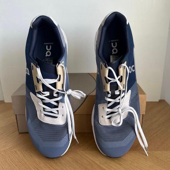 On Cloud Cloudrift Metal/Navy Men Running Sneakers- SZ 12.5 main image 4